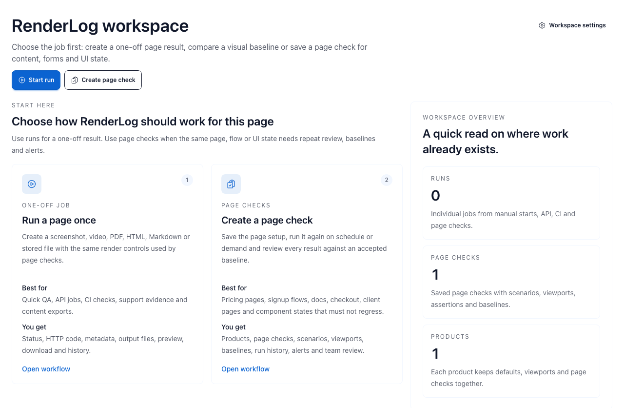 No-code web testing for websites, forms, and UI states