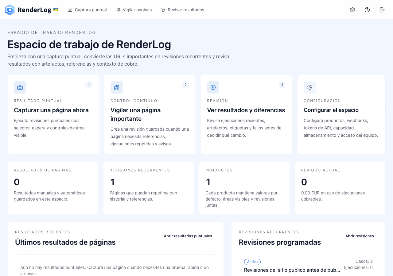 Convierte capturas de página en decisiones