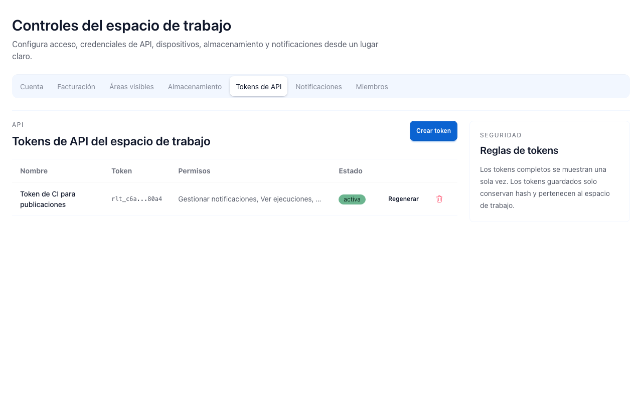 GET o POST para ejecuciones de API de capturas